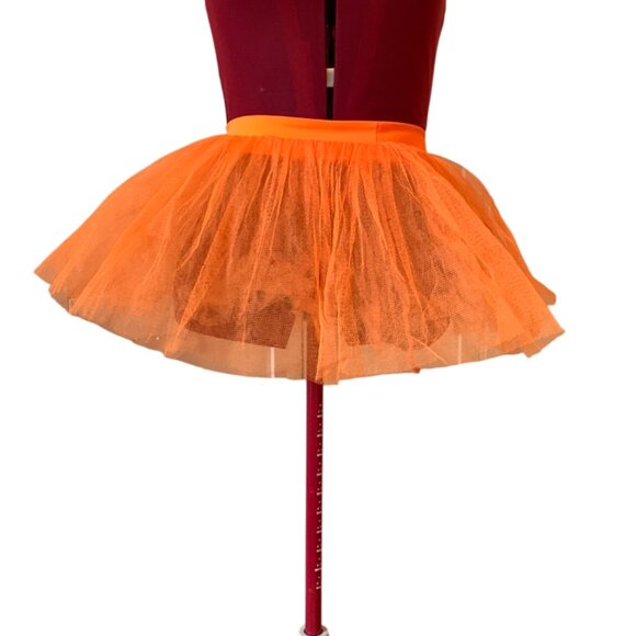 SMIFFY - Vibrant Orange Tulle Skirt - Tutu - OZ - Picture 6 of 9